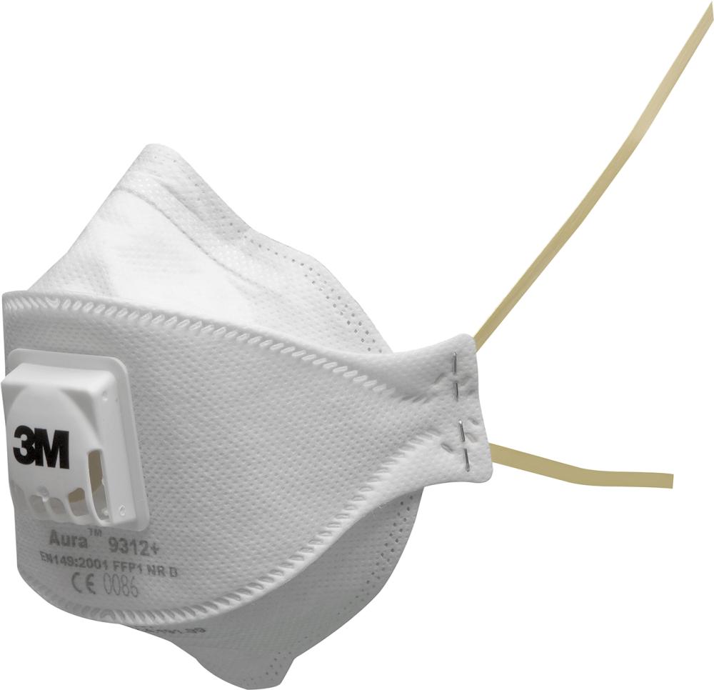 AURA Feinstaubmaske Aura 9312+, FFP1 3M