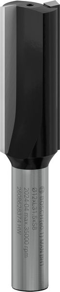 BOSCH PRO Nutfräser, zweischneidig, Ø 12 x L 31,5, Schaft 8 mm BOSCH PRO Nutfräser, zweischneidig, Ø 12 x L 31,5, Schaft 8 mm