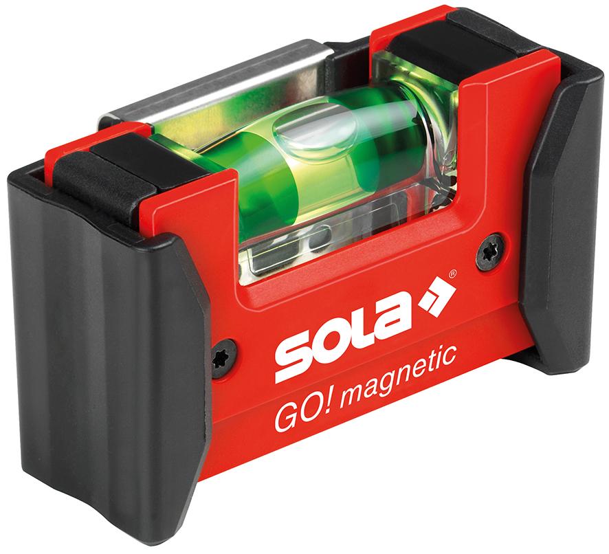 SOLA Magnet-Mini-Wasserwaage Go Magnet Clip 7,5cm Sola SOLA Magnet-Mini-Wasserwaage Go Magnet Clip 7,5cm Sola