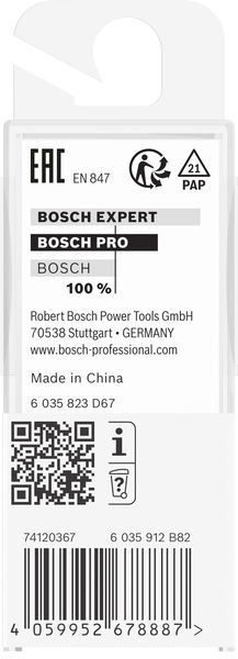 BOSCH PRO Abrundfräser, R 1/16", Schaft 1/4" BOSCH PRO Abrundfräser, R 1/16", Schaft 1/4"
