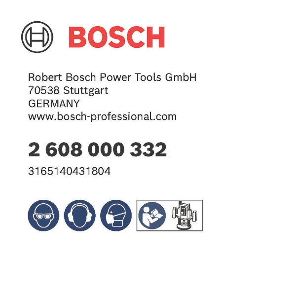 BOSCH Führungshilfe