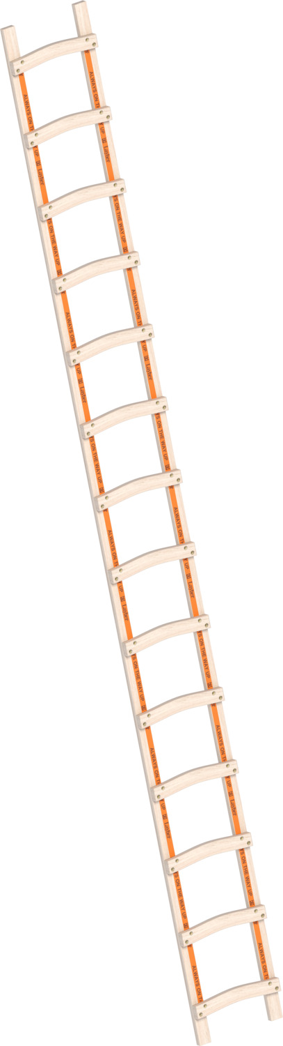 LAYHER Holzdachdeckerleiter 1046