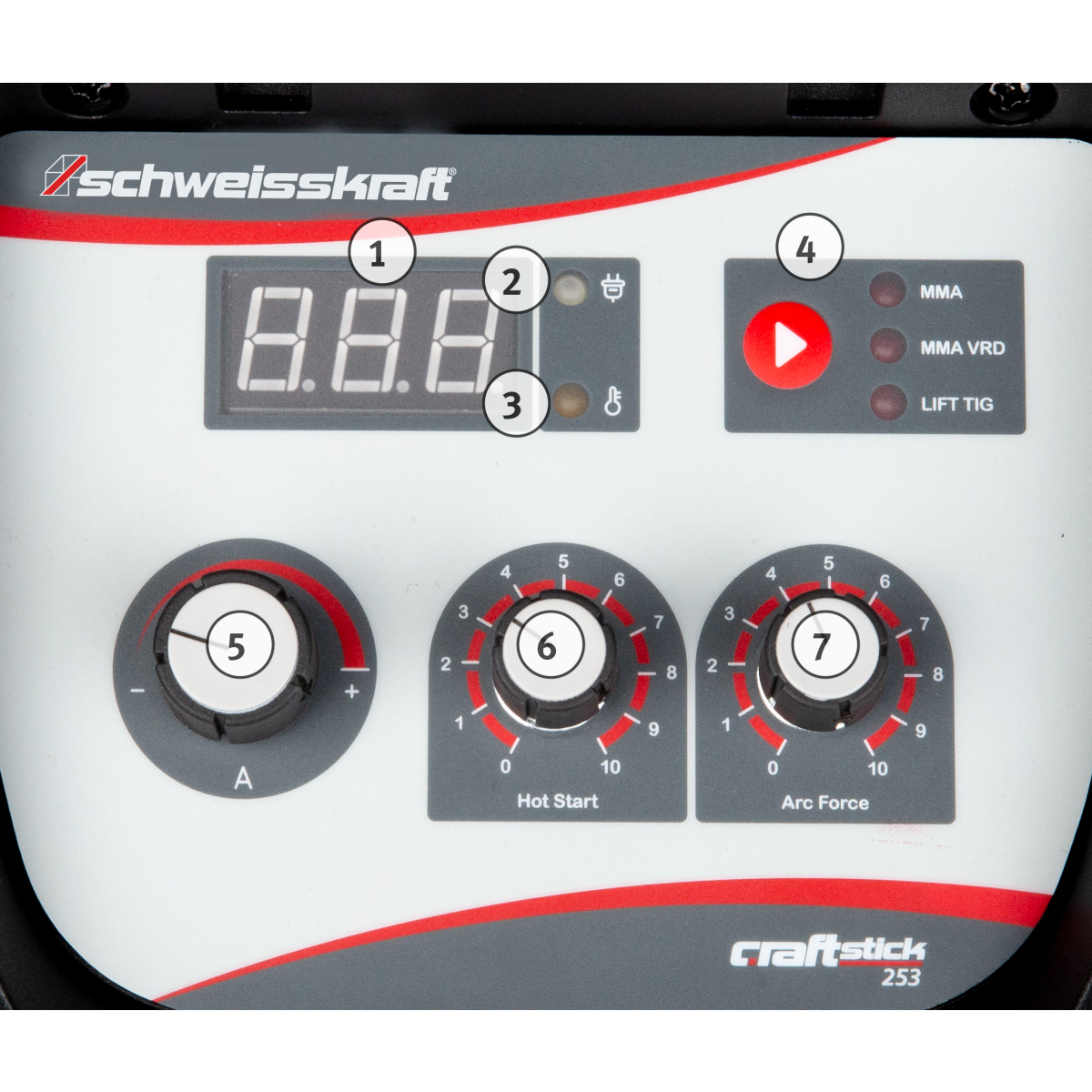 STÜRMER Elektrodeninverter Schweisskraft CRAFT-STICK 253