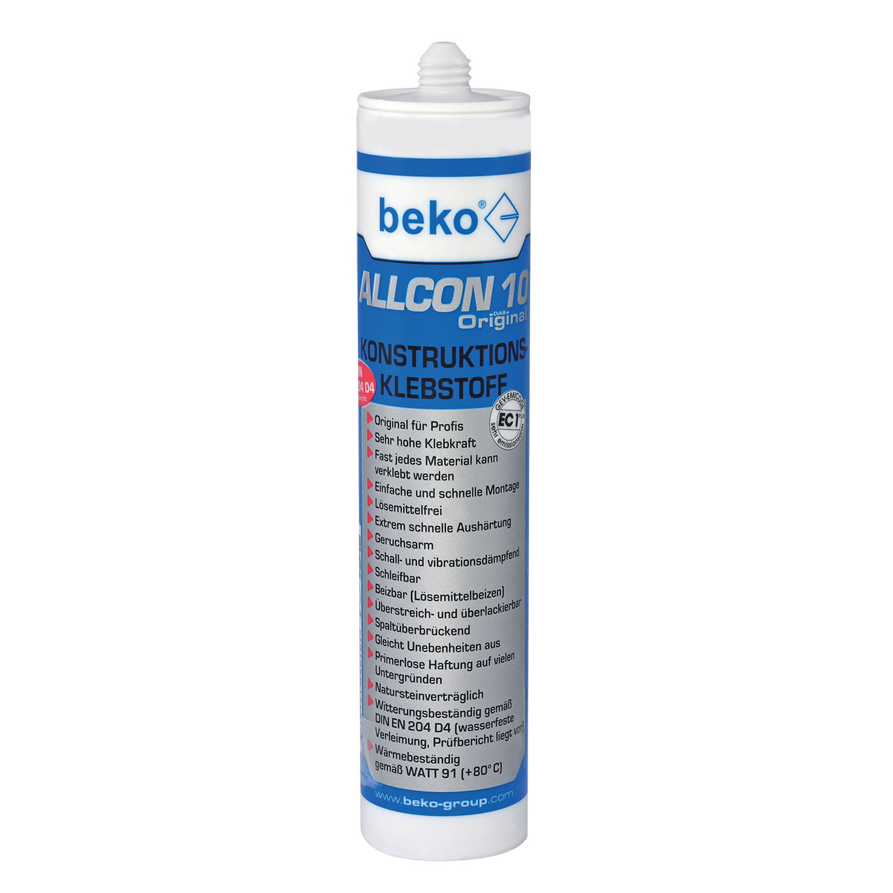 BEKO Allcon 10® Konstruktionsklebstoff 310 ml