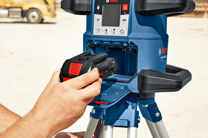 BOSCH Rotationslaser GRL 600 CHV + BT170HD, GR240