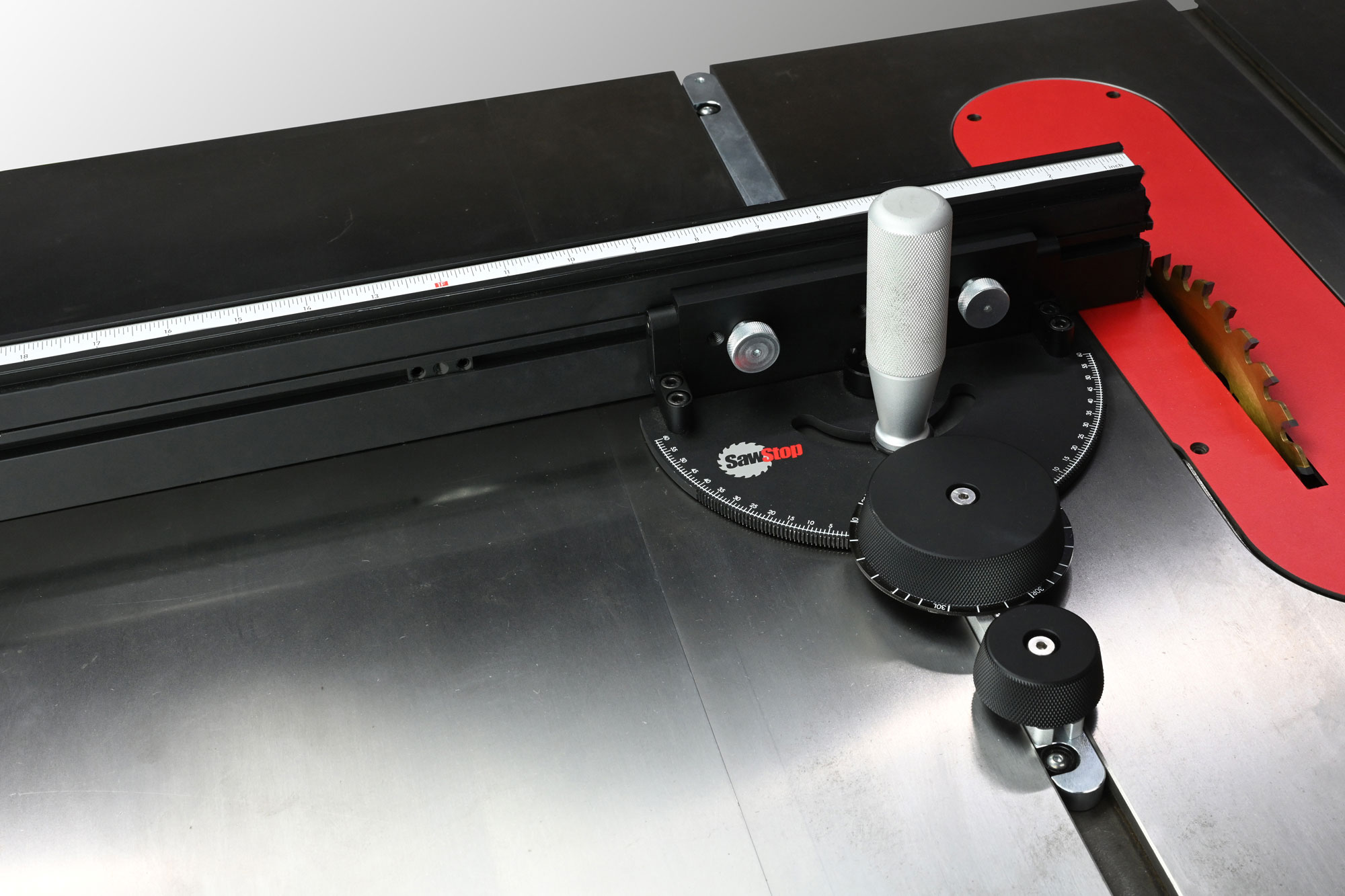 SAWSTOP REVOLUTION Winkelanschlag mit Feineinstellung