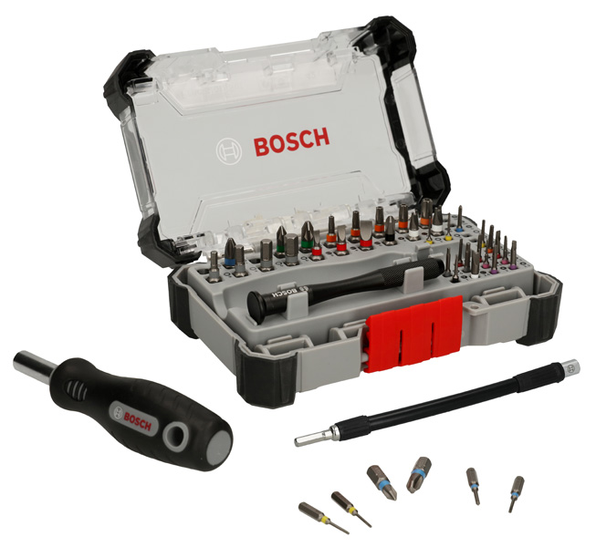 BOSCH Präzisions-Schrauberbit-Set, Display, 5x 43-tlg BOSCH Präzisions-Schrauberbit-Set, Display, 5x 43-tlg