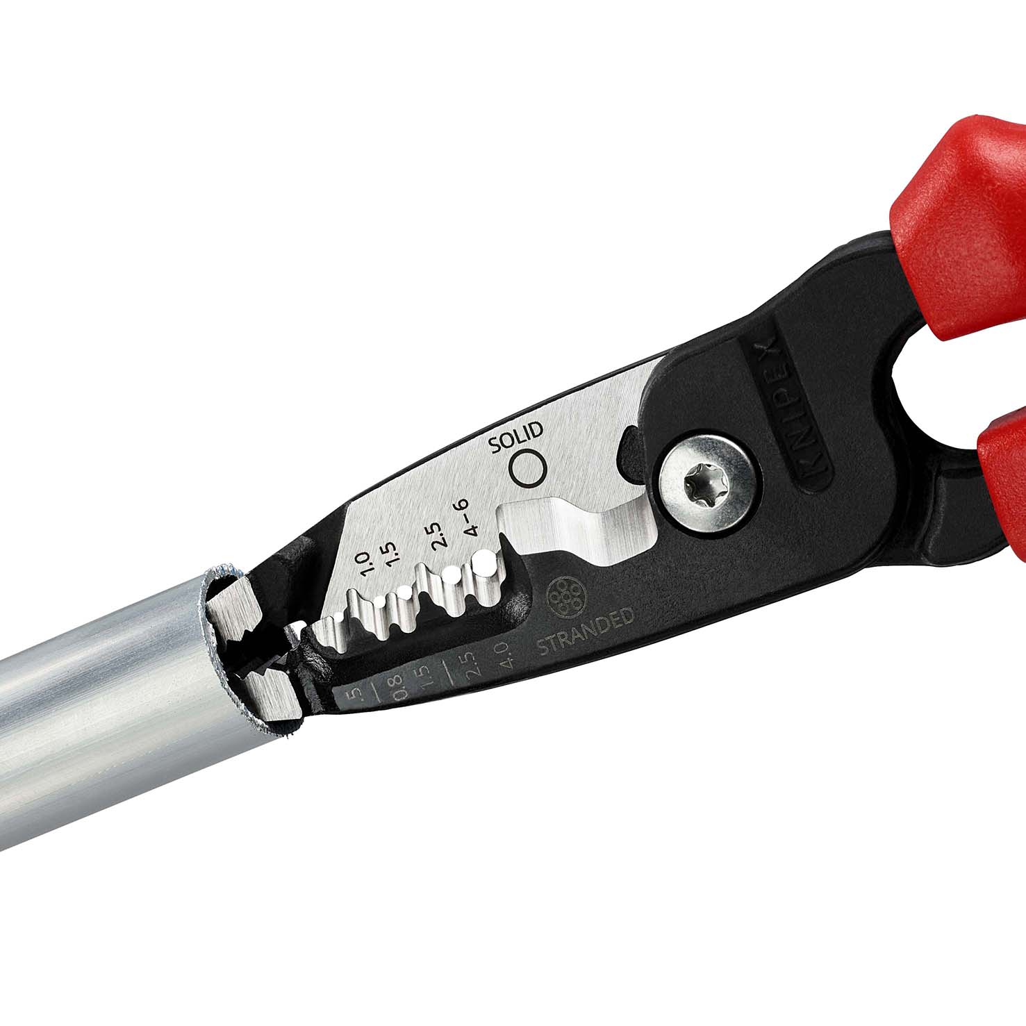 KNIPEX KNIPEX 13 72 200 ME Multifunktions-Elektrikerzange metrisches Modell 200 mm schwarz atramentiert mit Mehrkomponenten-Hüllen poliert