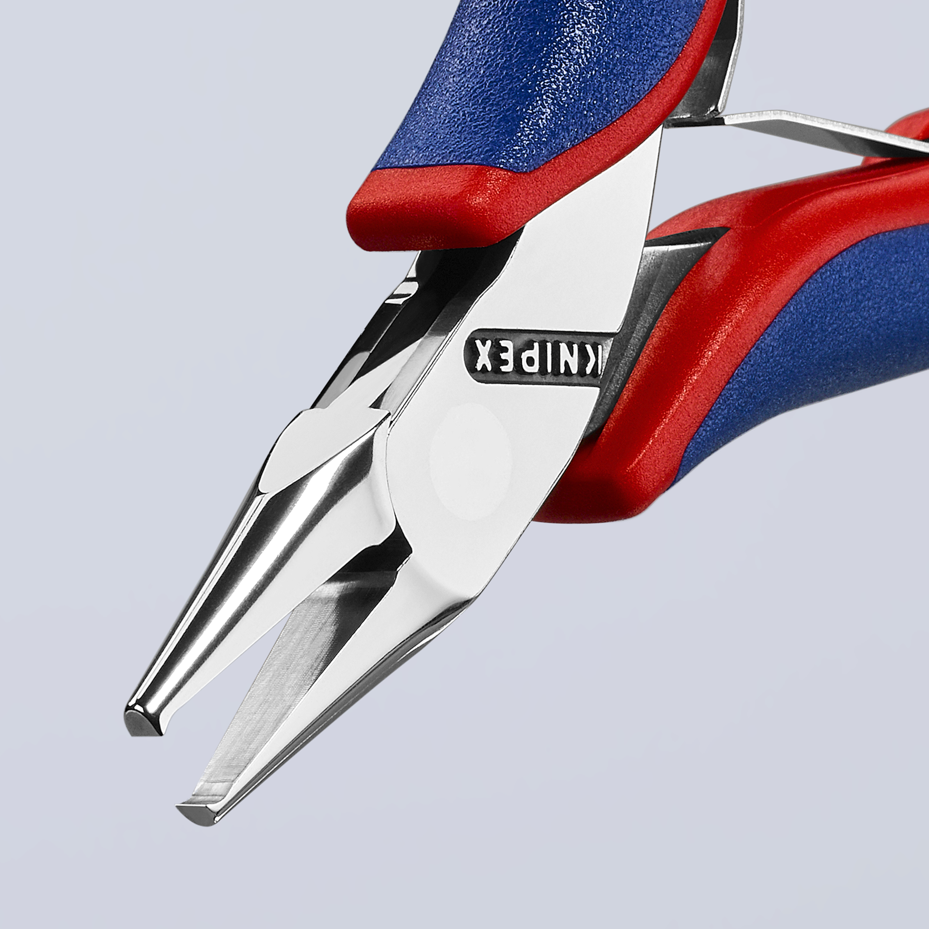 KNIPEX KNIPEX 64 22 115 Elektronik-Vornschneider 115 mm mit Mehrkomponenten-Hüllen spiegelpoliert