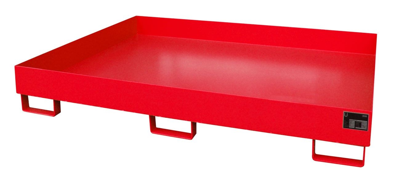 BAUER Regalwanne RW 1800, lackiert, Feuerrot