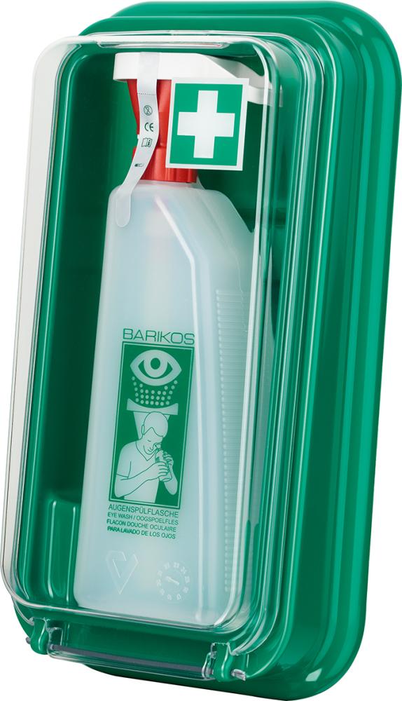 BARIKOS Augenspülflasche Set1, Wandbehälter, Flasche: 620ml