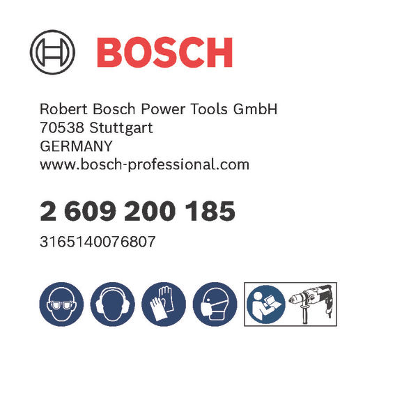 BOSCH Lamellenschleifer, 6 mm, 60 mm, 40 mm, 120