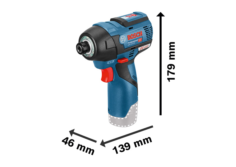 BOSCH Akku-Drehschlagschrauber GDR 12V-110 in L-BOXX