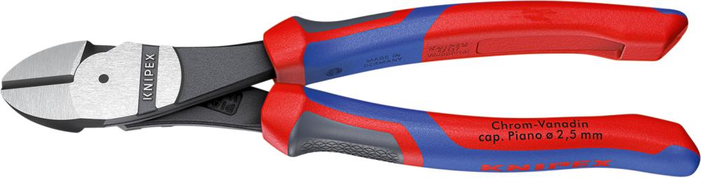 KNIPEX Kraft-Seitenschneider schwarz atramentiert 180 mm KNIPEX Kraft-Seitenschneider schwarz atramentiert 180 mm