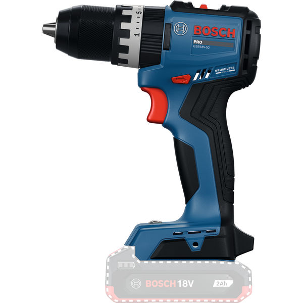 BOSCH Akku-Schlagbohrschrauber GSB18V-52