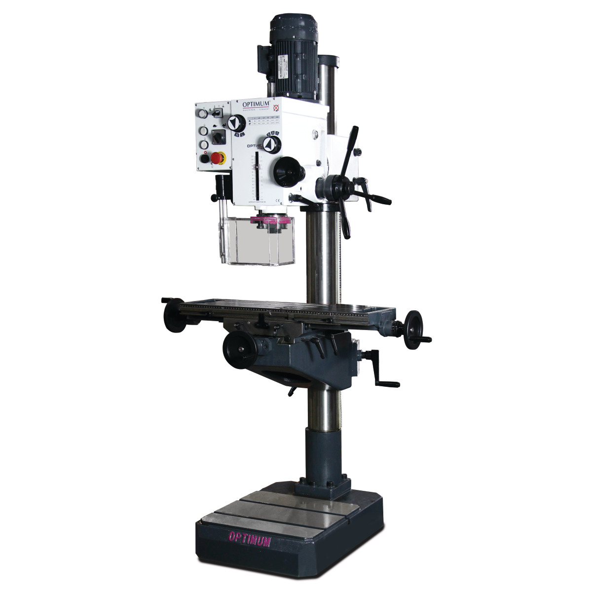 Optimum Säulen-Getriebebohrmaschine mit Kreuztisch Typ OPTIdrill DH 40CT Optimum Säulen-Getriebebohrmaschine mit Kreuztisch Typ OPTIdrill DH 40CT