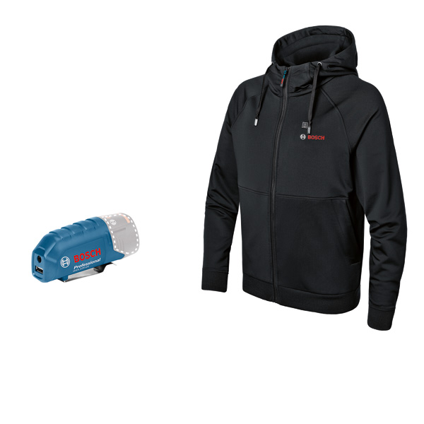 BOSCH Beheizbarer Hoodie GHH 12+18V XA 3XL BOSCH Beheizbarer Hoodie GHH 12+18V XA 3XL