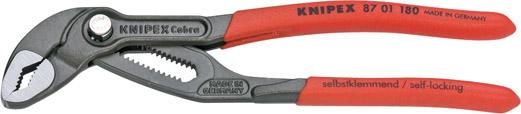 KNIPEX Hightech-Wasserpumpenzange Cobra grau atramentiert 180 mm