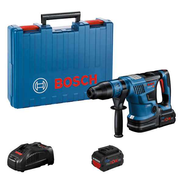 BOSCH Akku-Bohrhammer BITURBO mit SDS max GBH 18V-36 C, 2 x Akku ProCORE18V 8.0Ah BOSCH Akku-Bohrhammer BITURBO mit SDS max GBH 18V-36 C, 2 x Akku ProCORE18V 8.0Ah