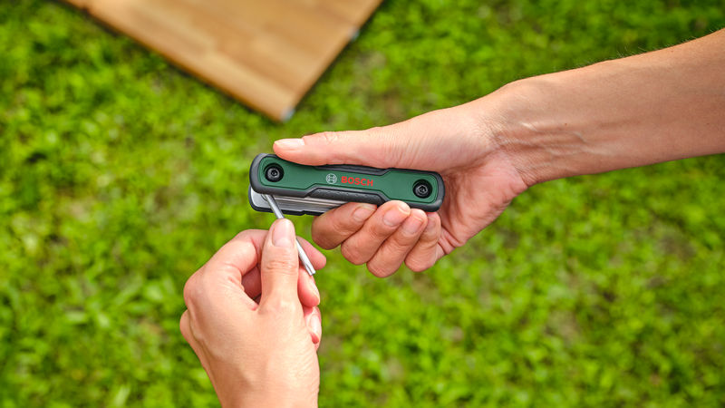 BOSCH Handwerkzeuge Klappbares 8-in-1-Torx-Schlüssel-Set