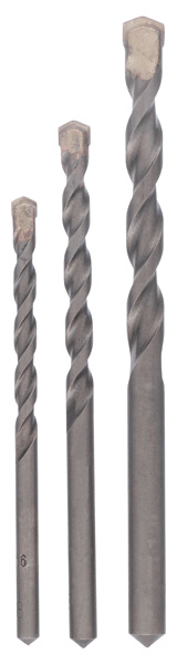 BOSCH 3-tlg. CYL-3 Betonbohrer-Set, 5/6/8 mm BOSCH 3-tlg. CYL-3 Betonbohrer-Set, 5/6/8 mm
