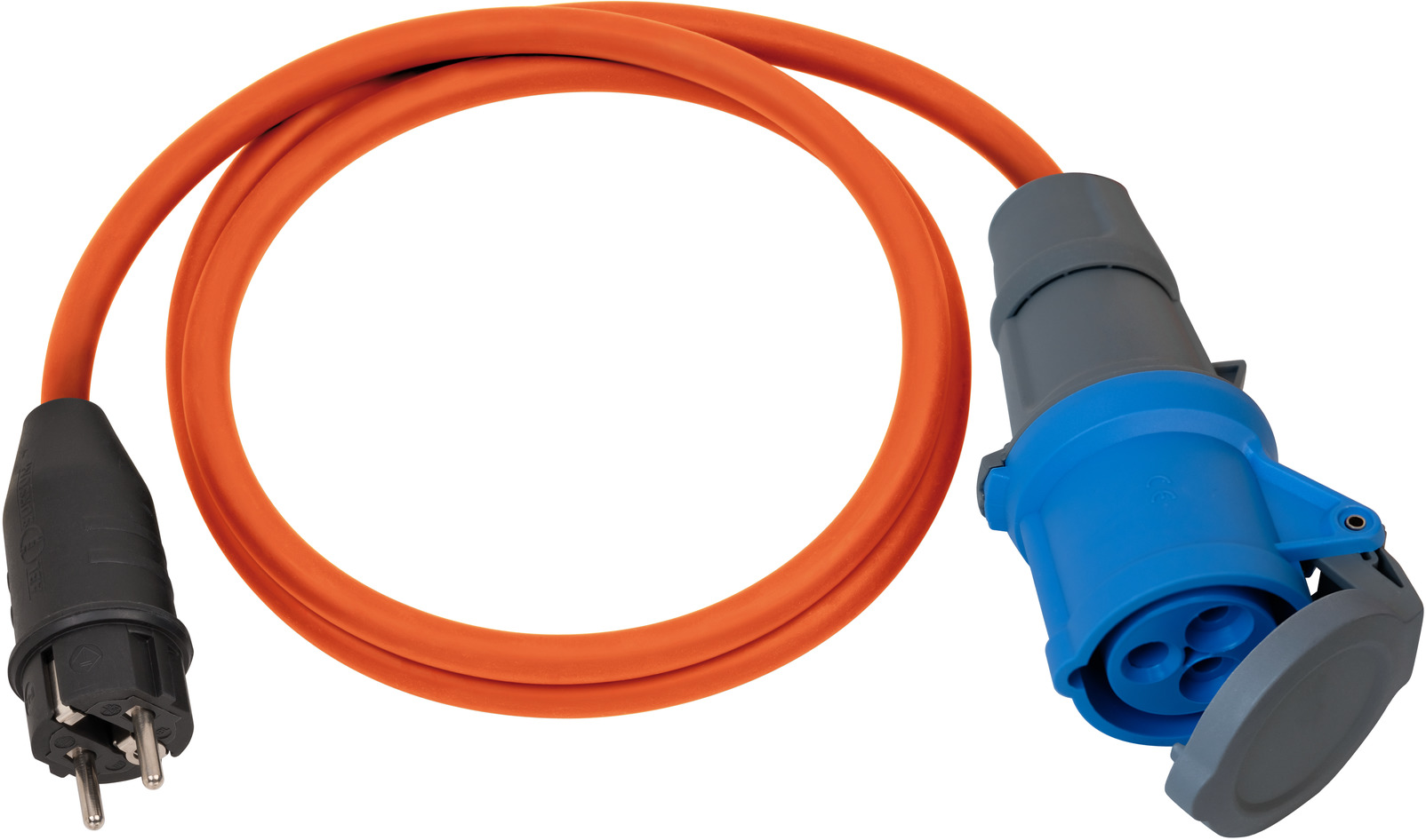 BRENNENSTUHL Brennenstuhl Camping Adapterkabel / CEE-Adapter mit Schutzkontakt-Stecker und CEE-Kupplung (1,5m Kabel in orange, H07RN-F 3G2,5, 230V/16A, ständiger Einsatz im Außenbereich IP44, Made in Germany) BRENNENSTUHL Brennenstuhl Camping Adapterkabel / CEE-Adapter mit Schutzkontakt-Stecker und CEE-Kupplung (1,5m Kabel in orange, H07RN-F 3G2,5, 230V/16A, ständiger Einsatz im Außenbereich IP44, Made in Germany)