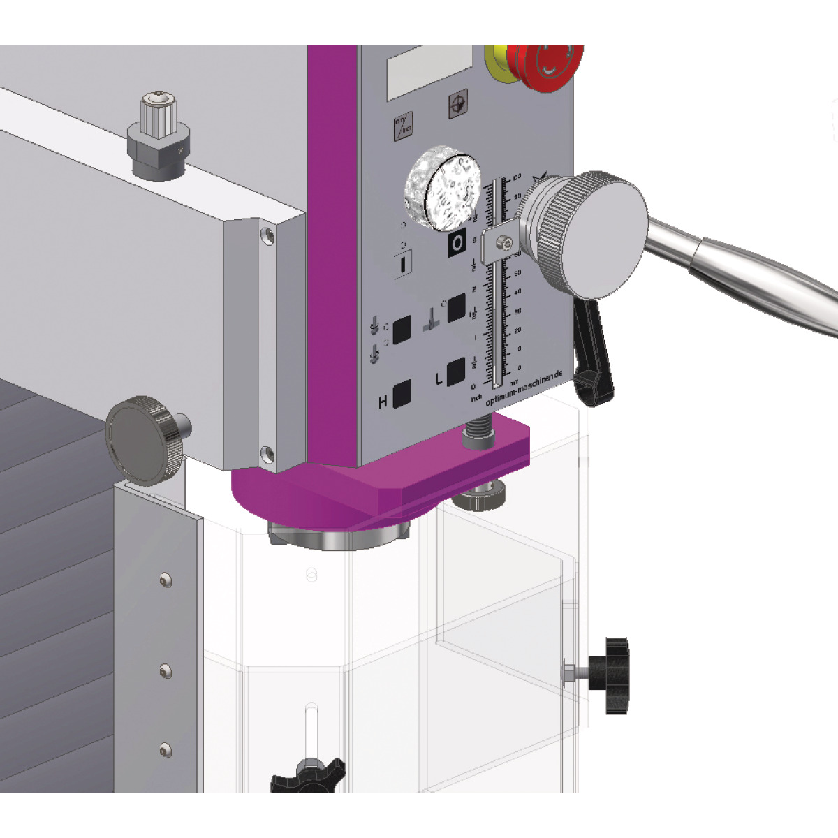 STÜRMER Bohr-Fräsmaschine Optimum OPTImill MH 35V