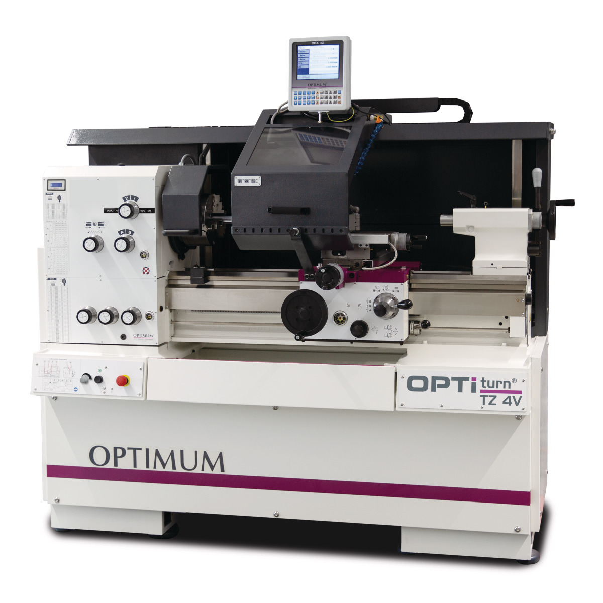 STÜRMER Präzisions Leit- und Zugspindeldrehmaschine Optimum OPTIturn TZ 4V STÜRMER Präzisions Leit- und Zugspindeldrehmaschine Optimum OPTIturn TZ 4V