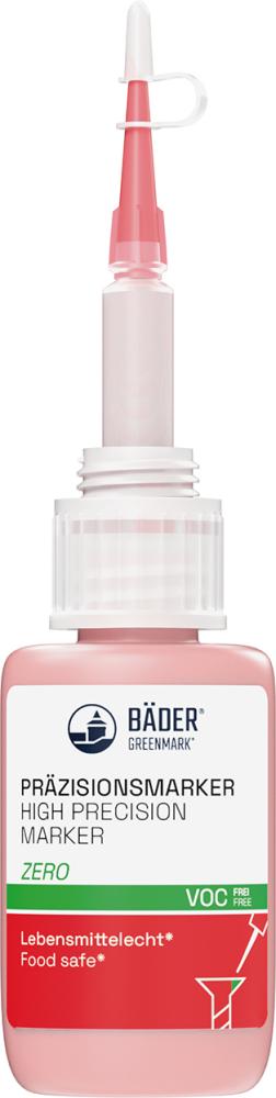 BÄDER Präzisions-Marker Zero 20ml Tropfflasche rot