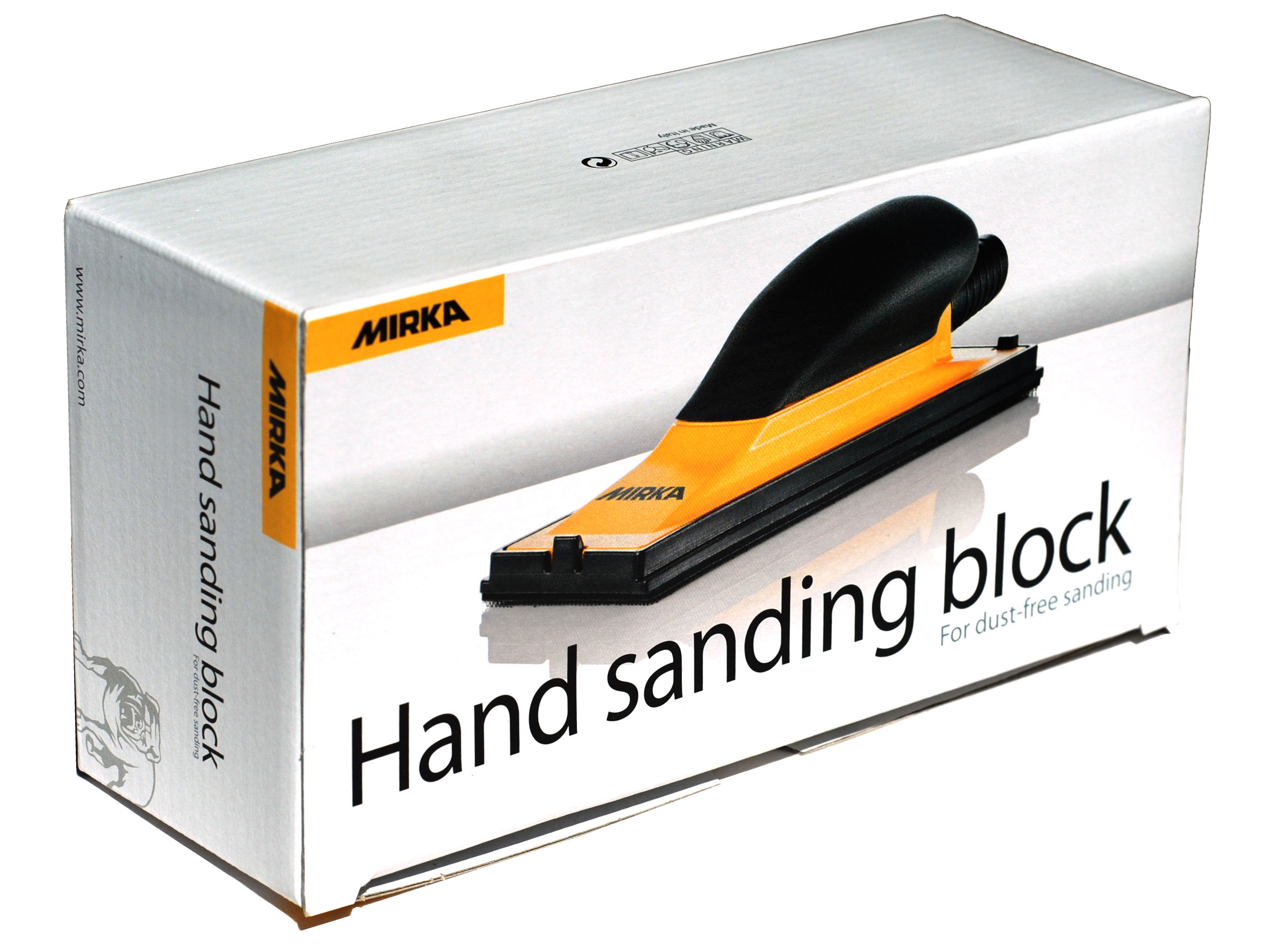 MIRKA Handblock Kit 70x198mm Grip 40L Gelb