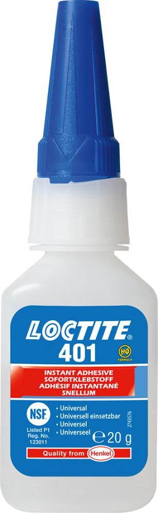 LOCTITE LOCTITE 401 BO20G EN/DE Sofortklebstoff Henkel LOCTITE LOCTITE 401 BO20G EN/DE Sofortklebstoff Henkel