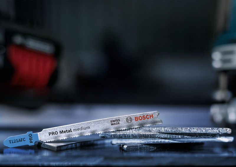 BOSCH PRO Metal medium T121AFC Stichsägeblatt, 92 mm, 5-tlg.