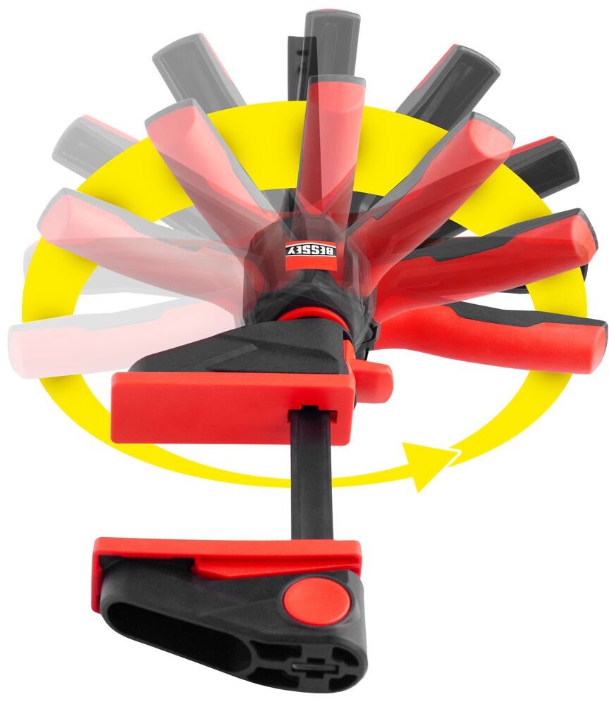 BESSEY Einhandzwinge mit drehbarem Griff EZ360-15 BESSEY Einhandzwinge mit drehbarem Griff EZ360-15