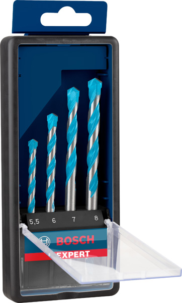 BOSCH EXPERT CYL-9 Multi Construction Bohrer-Set, 5,5x85/6x100/7x100/8x120 mm, 4-tlg. BOSCH EXPERT CYL-9 Multi Construction Bohrer-Set, 5,5x85/6x100/7x100/8x120 mm, 4-tlg.