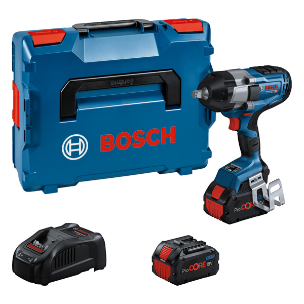 BOSCH Akku-Drehschlagschrauber GDS 18V-1000 C: 2x Akku ProCORE18V 5.5Ah in L-BOXX BOSCH Akku-Drehschlagschrauber GDS 18V-1000 C: 2x Akku ProCORE18V 5.5Ah in L-BOXX