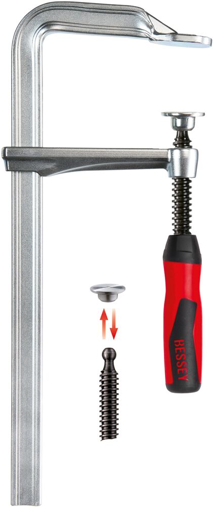 BESSEY Ganzstahl-Schraubzwinge GZ80-2K BESSEY Ganzstahl-Schraubzwinge GZ80-2K
