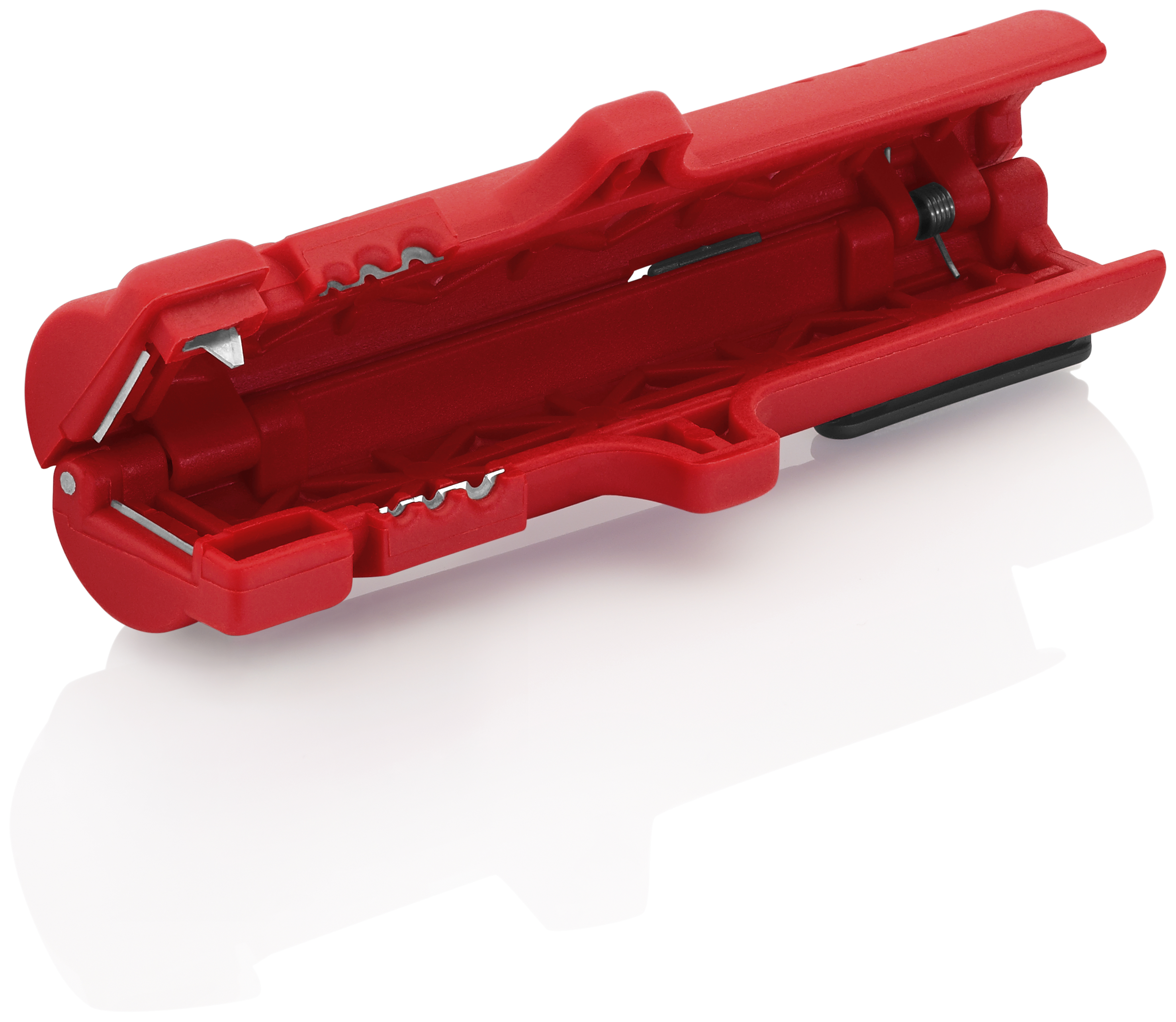 KNIPEX KNIPEX 16 64 125 SB Abmantelungswerkzeug für Flach- und Rundkabel 125 mm