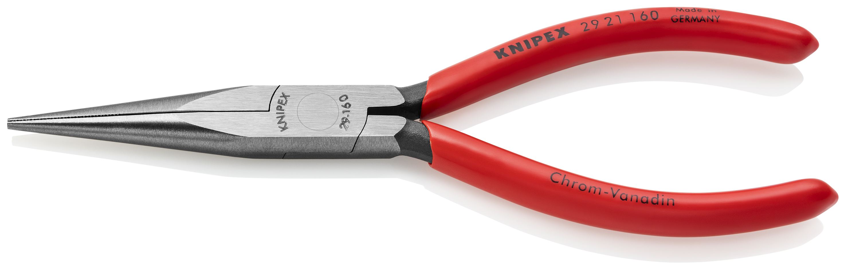 KNIPEX KNIPEX 29 21 160 Telefonzange 160 mm schwarz atramentiert mit Kunststoff überzogen poliert