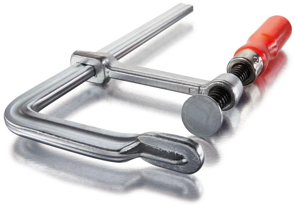 BESSEY Ganzstahl-Schraubzwinge classiX GS mit bewährtem Holzgriff