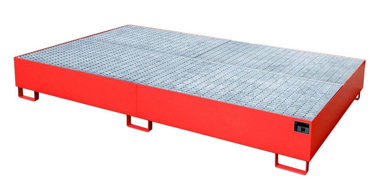 BAUER Auffangwanne AW 1000-10F, lackiert, Feuerrot BAUER Auffangwanne AW 1000-10F, lackiert, Feuerrot