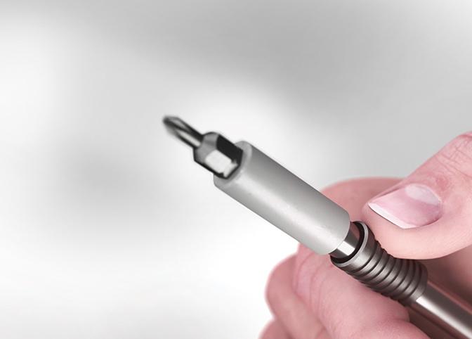 WIHA Schraubendreher mit Bit-Magazin LiftUp 26one gemischt mit 13 Doppelbits