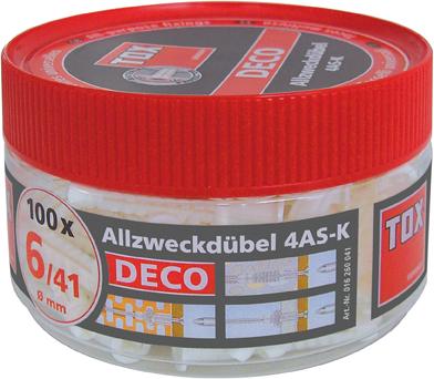 TOX TOX Allzweckdübel Deco 8/49 in Runddose a 85 TOX TOX Allzweckdübel Deco 8/49 in Runddose a 85