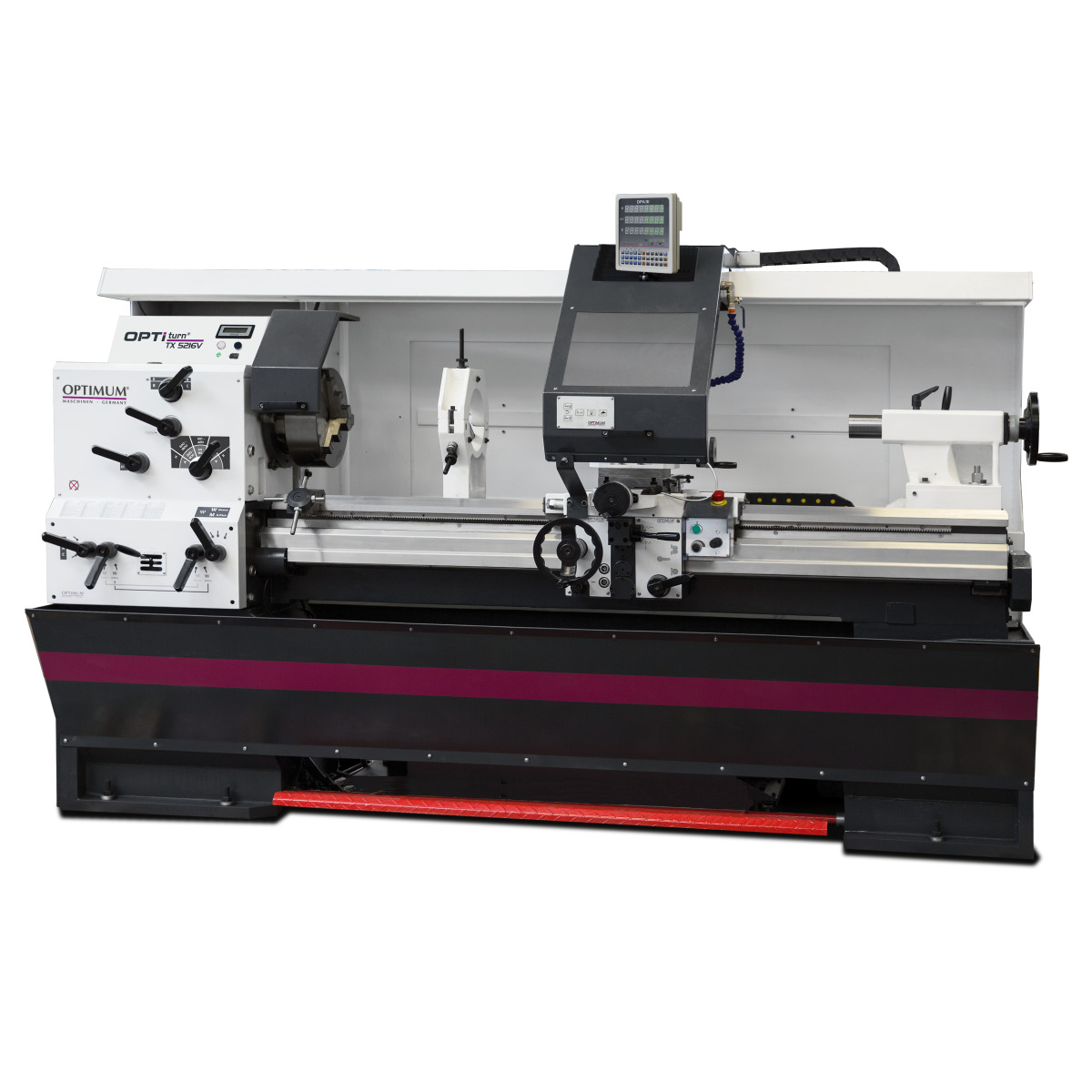 STÜRMER Präzisions-Leit- und Zugspindeldrehmaschine Optimum OPTIturn TX 5216V