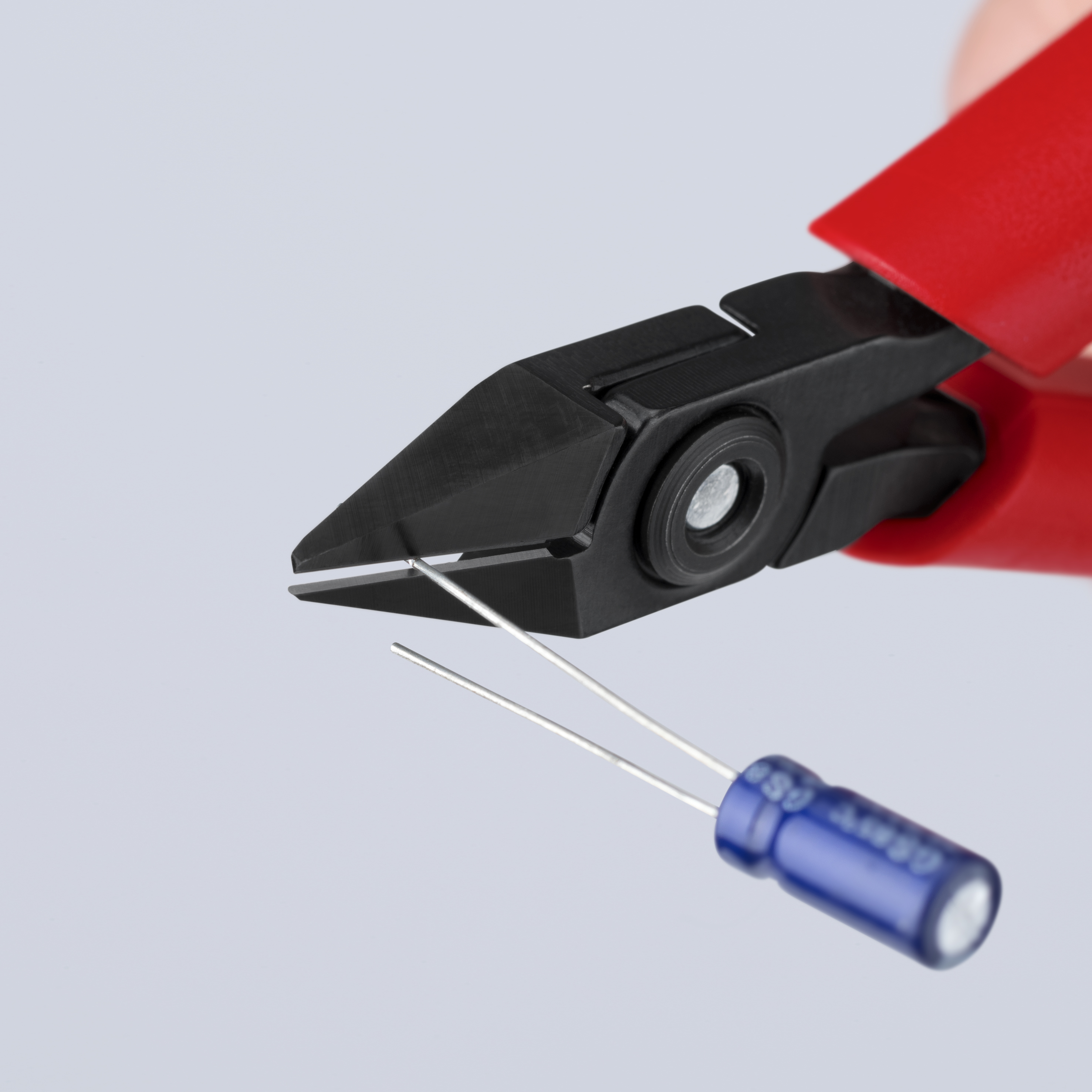 KNIPEX KNIPEX 75 22 125 Elektronik-Seitenschneider 125 mm brüniert mit Kunststoff-Hüllen