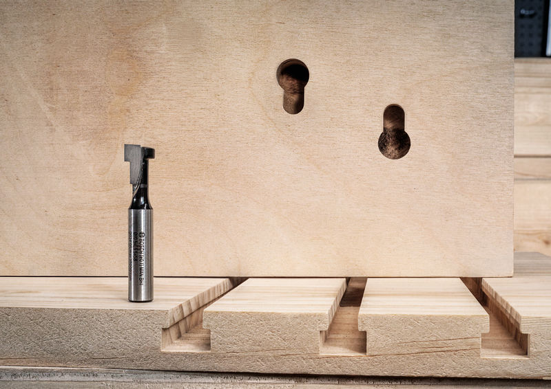 BOSCH PRO T-Nutfräser, Ø 8,5 x Ø 5,6, Schaft 8 mm