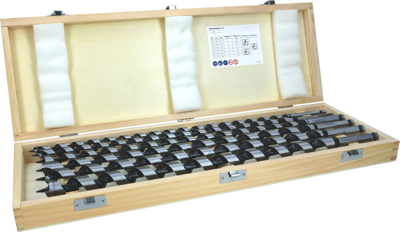 BOSCH PRO Wood Holzschlangenbohrer Set, L450 mm, 6-tlg.