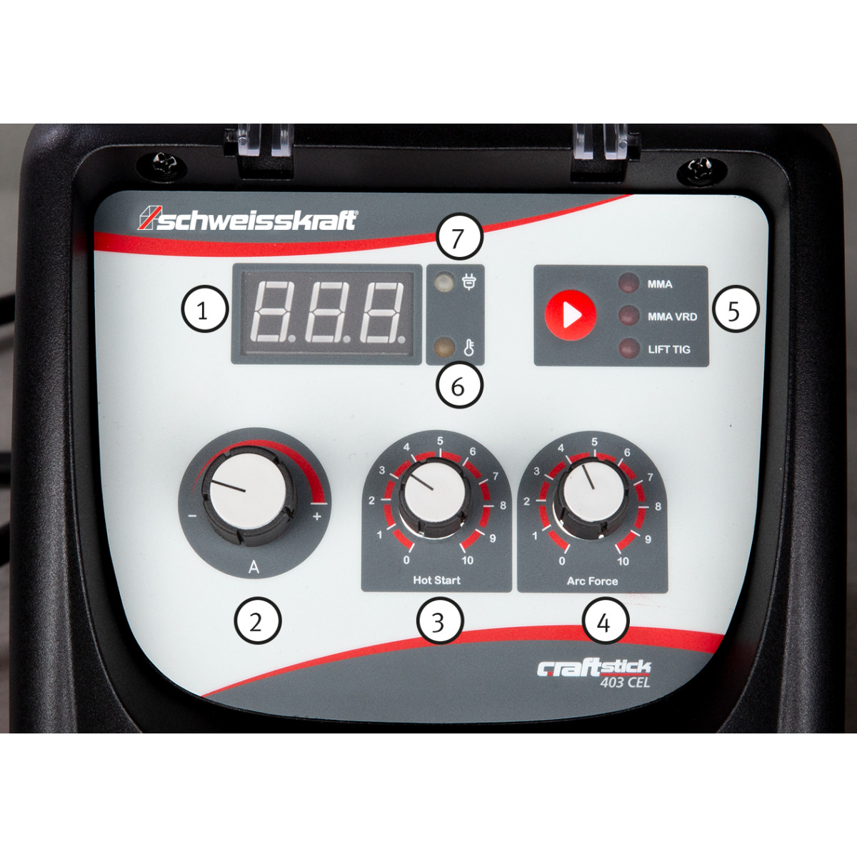 STÜRMER Elektrodeninverter Schweisskraft CRAFT-STICK 403 CEL