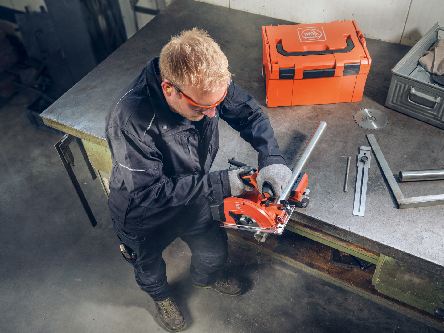 FEIN FEIN Kompakte Akku-Handkreissäge für Metall F-IRON Cut 57 AS