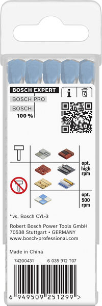 BOSCH EXPERT HEX-9 Multi Construction Bohrer, 6 x 60 x 100 mm BOSCH EXPERT HEX-9 Multi Construction Bohrer, 6 x 60 x 100 mm