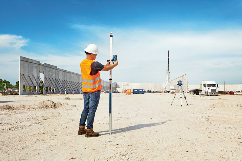 BOSCH Rotationslaser GRL 600 CHV + BT170HD, GR240